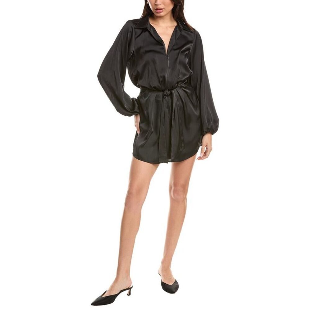 Ramy Brook Womens  Meadow Mini Dress, Black